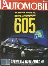 L'AUTOMOBILE MAGAZINE N°519 PEUGEOT 605 / LANCIA DELTA INTEGRALE VS GOLF RALLYE