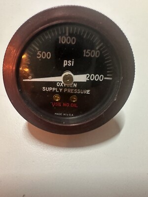 800435-00 Piper PA31,34 T1 Oxygen Pressure Supply Indicator