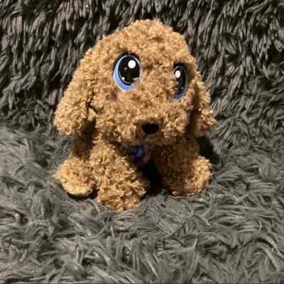 RESCUE TALES BABIES Goldendoodle Puppy 6'' Plush Rare Little Tikes RT Toy