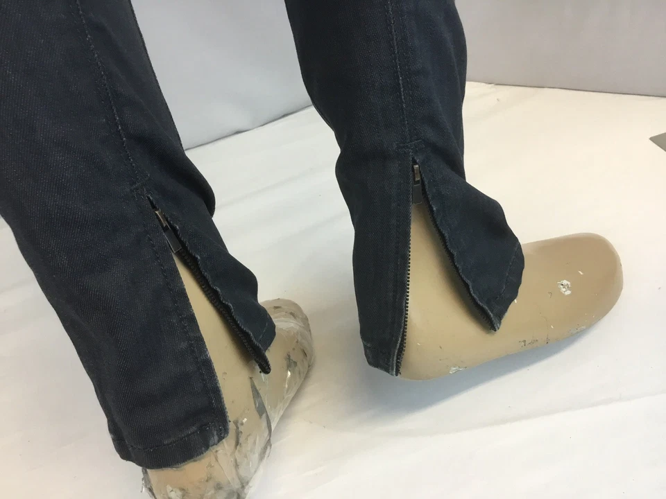 Pantalones de mezclilla Joe’s talla 28 azul algodón elástico ajustados cremallera al tobillo usados una vez YGI R1-838 Foto 2 de 4