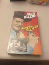 Sagebrush Trail VHS 1987 John Wayne Brand New