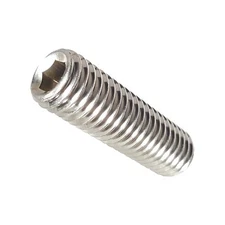 3/8-24 x 1" Grub Screws Allen Socket Set Screw Stainless Steel Qty Qty 10