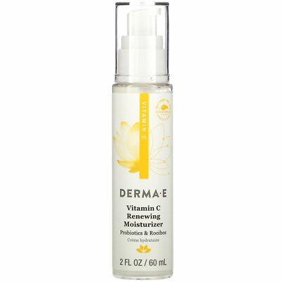 Derma E, Vitamin C erneuernde Feuchtigkeitscreme, Probiotika & Rooibos, 2 fl oz (60 ml)