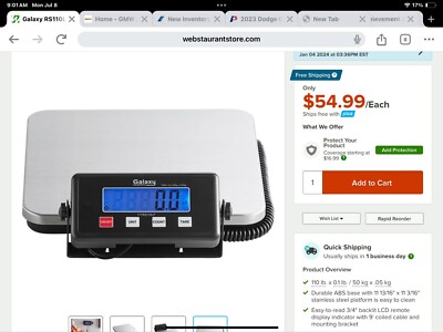 Galaxy Kitchen Scale