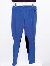 Kerrits Women's Fleece Riding Tights Gray Blue/black Large