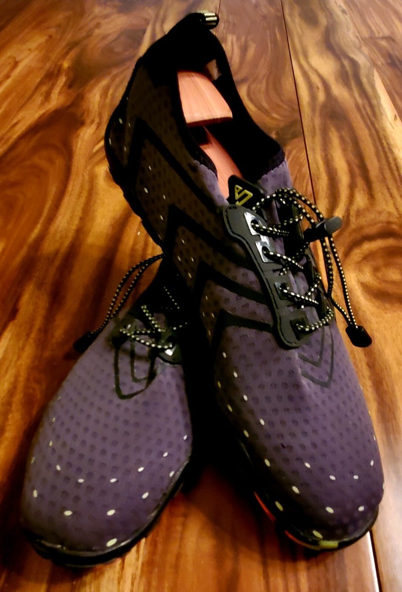 Sport D Black And Neon Barefoot Style Adjustable Water Shoes Mens