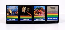 Rare - Lot of 4 Intellivision IMAGIC Working Game Cartridges by Mattel (1980s)
