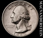 1932-S Silver Washington Quarter - Scarce  Extra Fine+  Key Date  #L4527