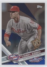2017 Topps Opening Day Rainbow Blue Foil Tommy Joseph #107 0t2