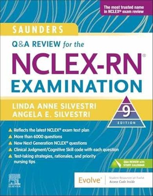 Saunders Q & A Review for the - Paperback, by Silvestri PhD RN - Very Good