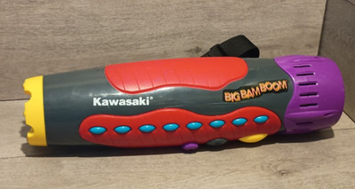 Vintage 1990s Kawasaki Big Bam Boom Electronic Drum Music Machine - tested 