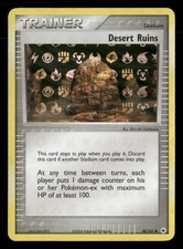 Desert Ruins Reverse Holo Hidden Legends 88/101 MP Pokémon TCG on eBay