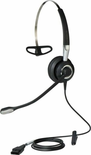 Jabra Biz 2400 II Mono QD NC 3 in1 Headset verkabelt on-ear konvertierbar 2406-8 - Afbeelding 1 van 9