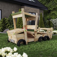Sandkasten AUTO - LKW - Sandbox - Spielhaus -...