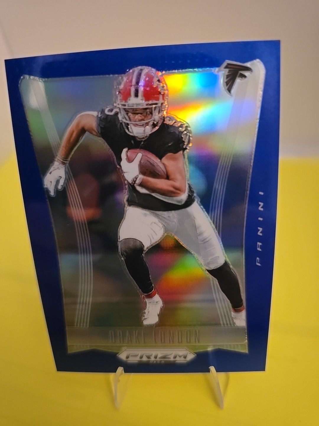 2024 Panini Prizm Deca - Drake London #11 Blue Prizm /149 for sale ...