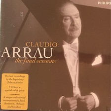 CLAUDIO ARRAU - The Final Sessions 7 x CD Box Set BRAND NEW! Philips