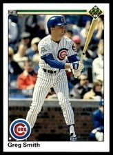 1990 Upper Deck Greg Smith Rookie Chicago Cubs #738