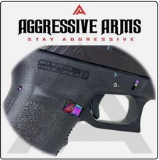 AGGRESSIVE ARMS RAINBOW EXTENDED Magazine Catch RELEASE GL0CK GEN 3 19 17 22 23