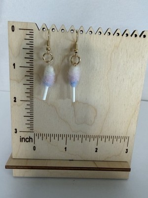Cotton Candy Earrings - Fair Food - Summer