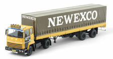 TEKNO - truck with tarpaulin trailer 2 axles NEWEXCO - FORD 4x2 - 1/50 - TEK...