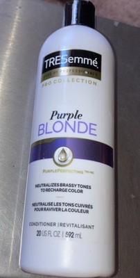 TRESemme PURPLE BLONDE Ultra Violet UV Conditioner 20 Oz