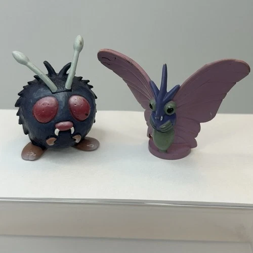 Venonat Venomoth Pokémon TOMY Figure 1990s Nintendo C.G.T.S.J. Authentic #70