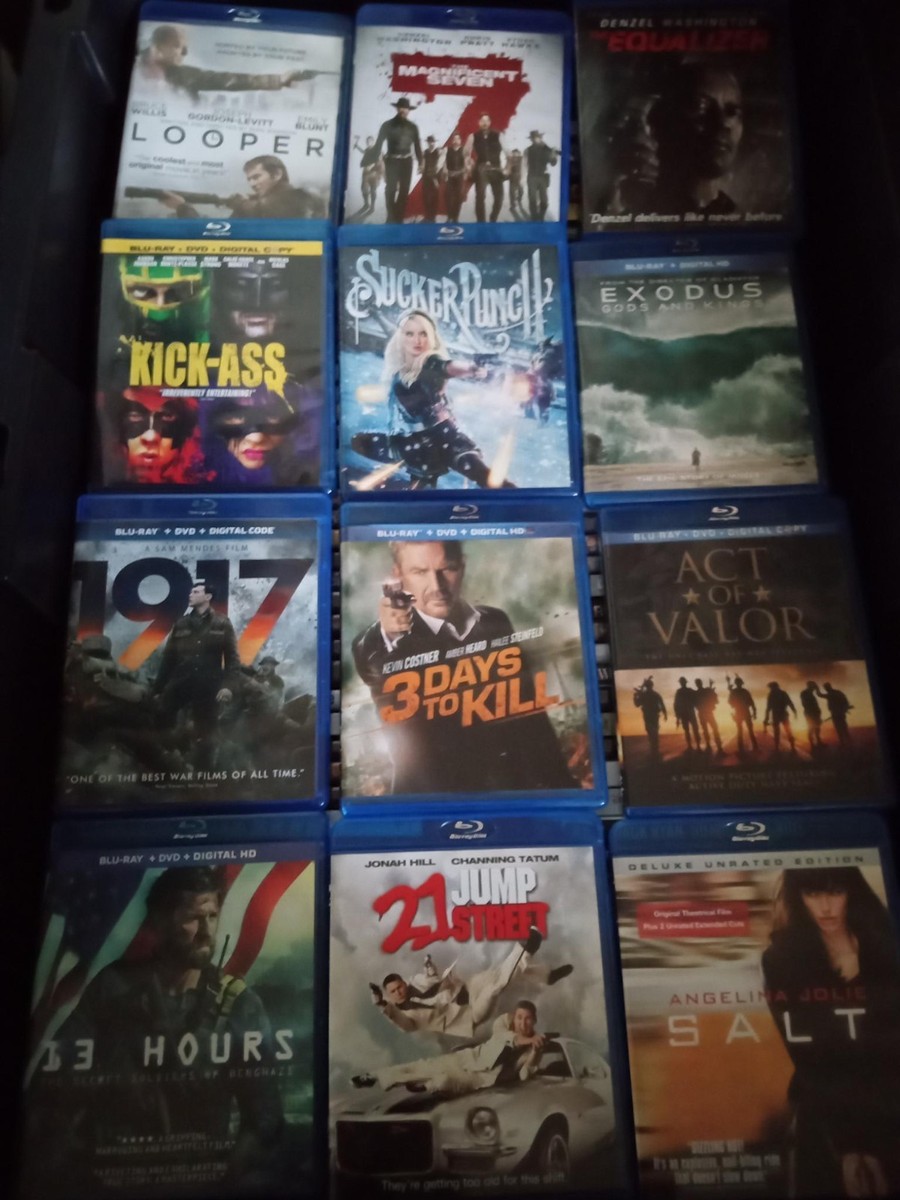 BLU-RAY MOVIES LIKE NEW DISCS ADD TITLES TO CART GET $ OFF+