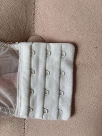 Victoria&rsquo;s Secret Vintage white &ldquo;I do&rdquo; 36 B bra, M panty and M/L garter w/stocki