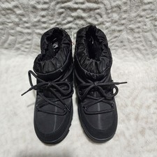 Pajar Canada Taya Women's Ankle Snow Winter Boots Waterproof Outdoor Sz 5 Black