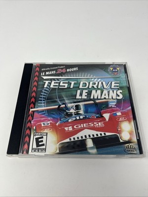 Test Drive Le Mans (PC, 2000) VINTAGE COMPUTER GAME Licensed Disc, Case, Insert