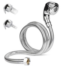 1/2" Inlet Shampoo Bowl Hose Sprayer Kit Salon Sink Hose Replacement