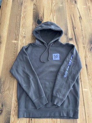 Ibis Bicycles  Shield Hoodie Grey/Lavender - Medium