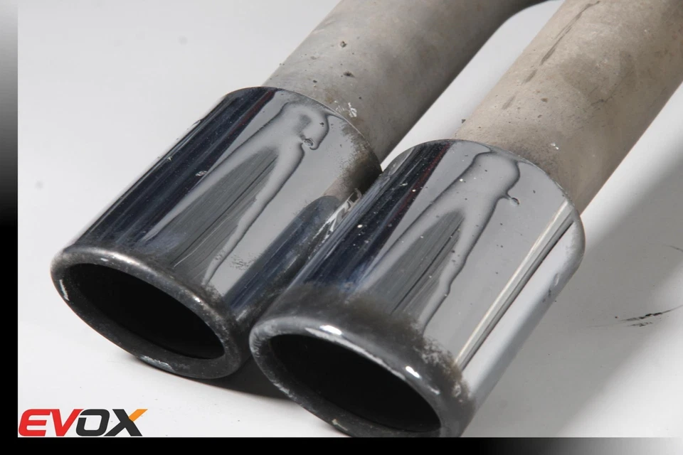 Silenciador de escape trasero 15-20 AUDI S3 cuatro puntas OEM Foto 3 de 4