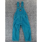 OshKosh B'gosh Kids Teal Corduroy Overalls The Genuine Article Size 5