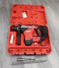 Milwaukee 5546-21 15 Amp SDS Max 1-3/4" Rotary Hammer Drill w/2 Bits, Case
