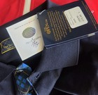 St Andrews The Open Tartan Collection Men’s Golf Polo Shirt - Navy - Sz Lg - NWT — photo 5