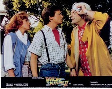 Michael J Fox Back to the Future 8x10 photo T9517
