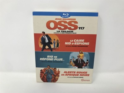 OSS 117 La Trilogie - Blu-Ray 3-Disc Set - Michel Hazanavicius, Jean Dujardin