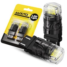 3157 Led Reverse Tail Brake Turn Signal Drl Light Bulb 6000k White 12set