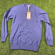 Lumberjack Sweater Mens Small Nwt Blue Pullover 150 