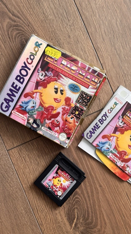 MS. PAC-MAN: SPECIAL COLOR EDITION - Nintendo Game Boy Color GBC - PAL uk boxed  - Image 4 of 4