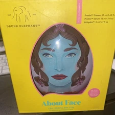 Drunk Elephant About Face Firming Skincare Kit- The Anytime Routine