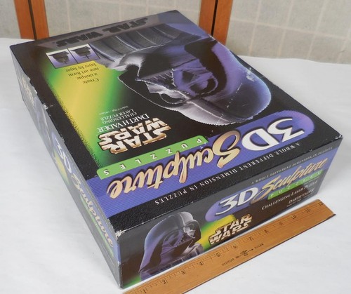 Star Wars Darth Vader 3D Sculpture 144 Layer Puzzle, Never Used (1997) - Picture 3 of 14