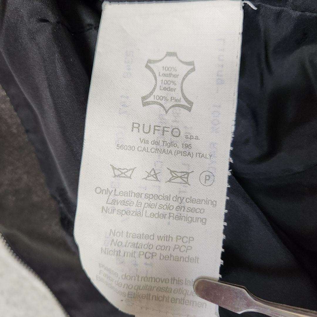 USED VERSACE COLLARLESS LEATHER JACKET, ZIP-UP, BLACK LAMB LEATHER, SIZE 40 GO thumbnail 10