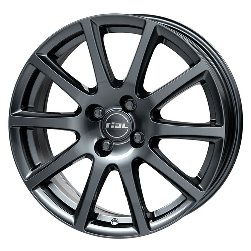 Rial Felgen Milano 6.5Jx16 ET40 4x100 TITA für SKODA Citigo Citigo E - Bild 4 von 5