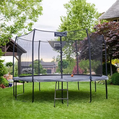 Skywalker Elite Series 12' Round Trampoline with Basketball Hoop