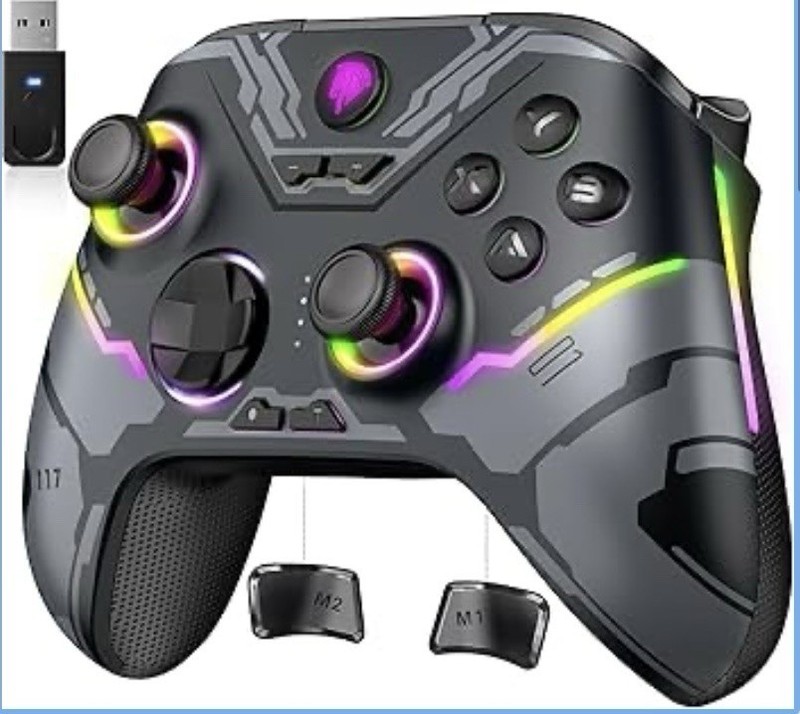 EASYSMX X15 Wireless PC Controller with Hall Triggers, PC, Android, Steam Switch