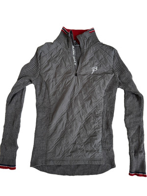 Bjorn Daehlie Cross Country Ski Jacket Half Zip Sweater Size L zr 924