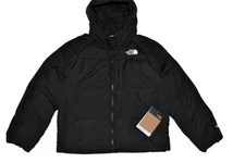 AUTHENTIC The North Face Boys’ North Down Hooded Jacket  BLACK ALL SIZES  New