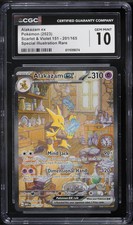 2023 Pokemon 151 SIR Alakazam Ex #201 CGC 10
